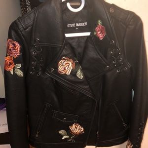 Steve Madden Faux Leather biker jacket